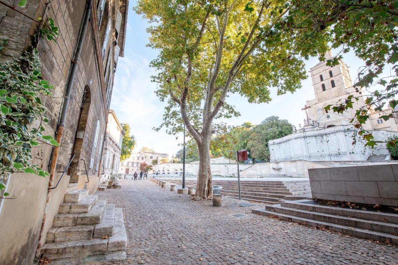 Place Du Palais Des Papes 3 Chambres Parking Climatisation 3 Salles De Bain Aviñón Exterior foto